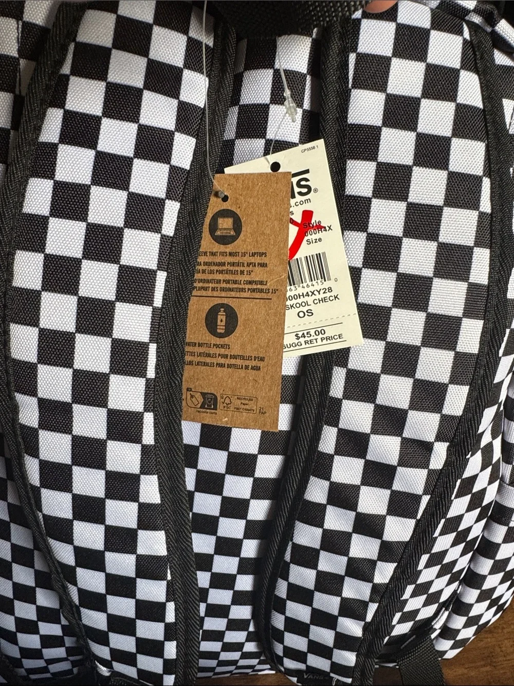 Vans classic backpack